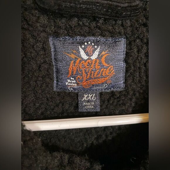 Moon shine plaid‎ wool blend vest - Picture 6 of 7